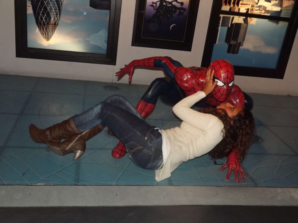 madame tussauds london homem aranha