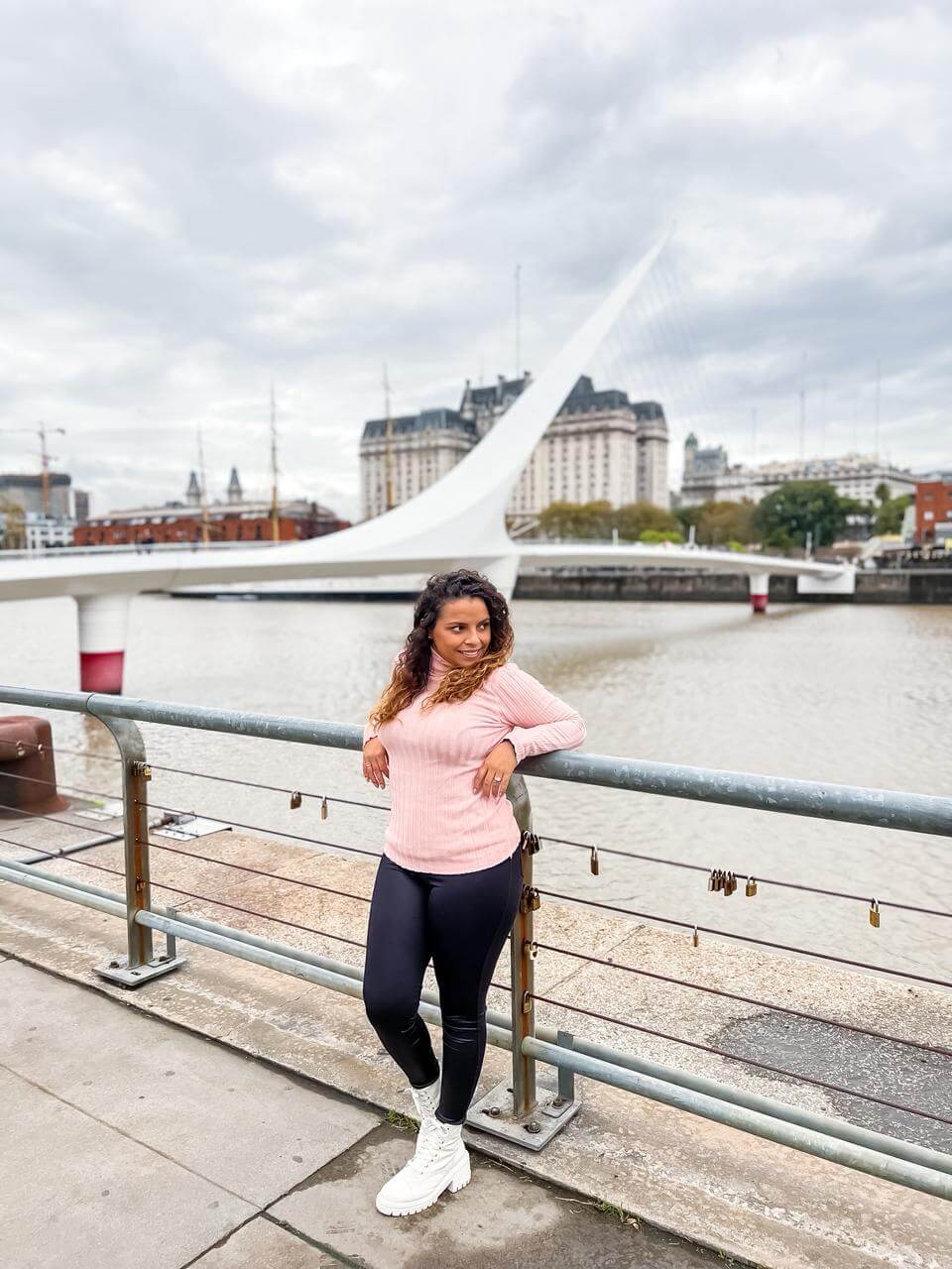 Puente La Mujer Puerto Madero Buenos Aires