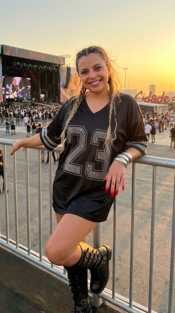Inspiração de look para Rock in Rio - Look 2 B